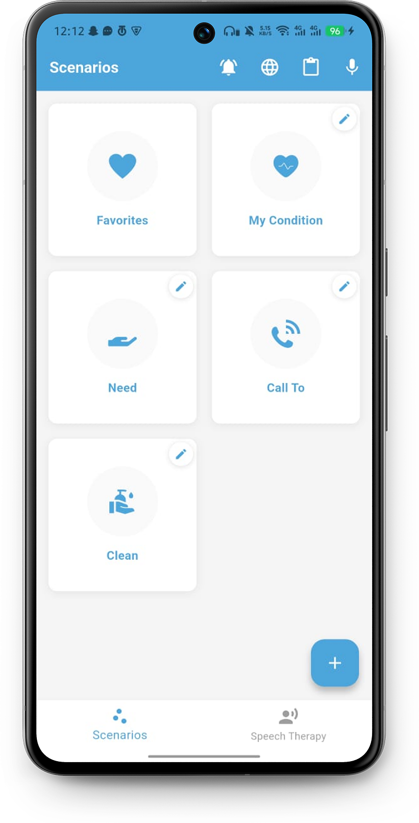 Aacoris - Free AAC Communication App for Aphasia & Stroke Recovery